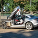 McLaren SLR Crashes, Destroys Surrounding Cars In Ferrari Street Race